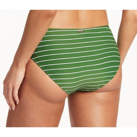 Sea Level Swim Green Shoreline Regular Bikini Bottom 8 NWT - Picture 2 of 3